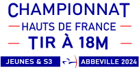 Championnat Régional Jeunes & S3 - Hauts de France - Tir à 18m